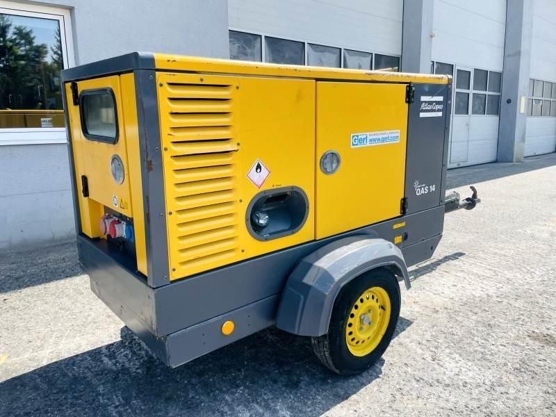 Atlas Copco QAS14 PDS Agregaty prądotwórcze Diesla