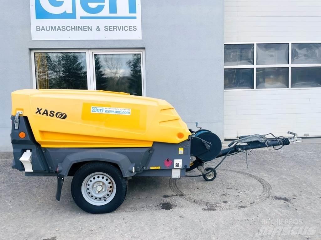 Atlas Copco XAS67 Kompresory