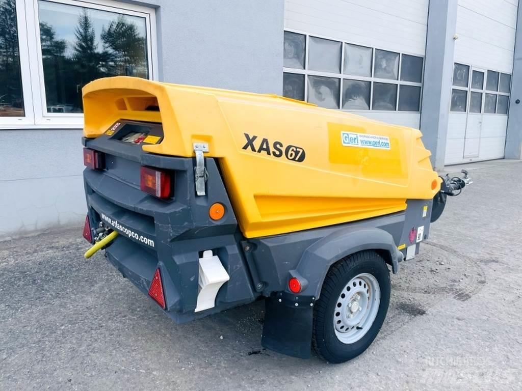 Atlas Copco XAS67 Kompresory