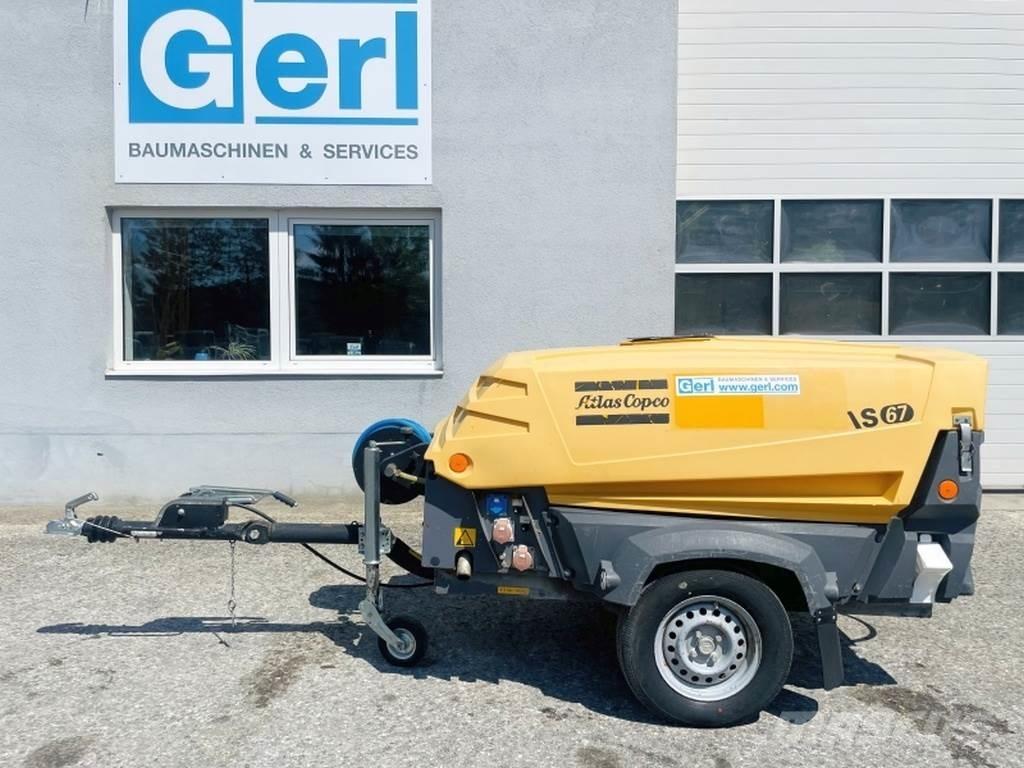 Atlas Copco XAS67 Kompresory