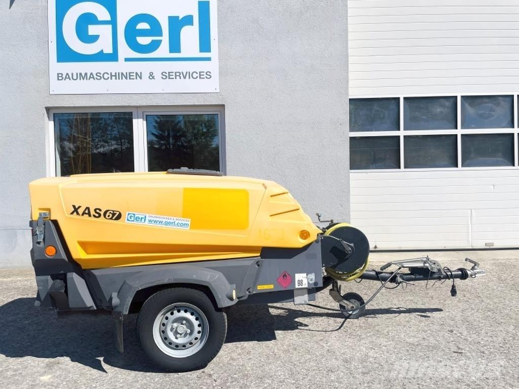 Atlas Copco XAS67 Kompresory