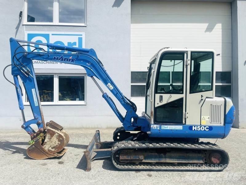 Hanix H50C Minikoparki
