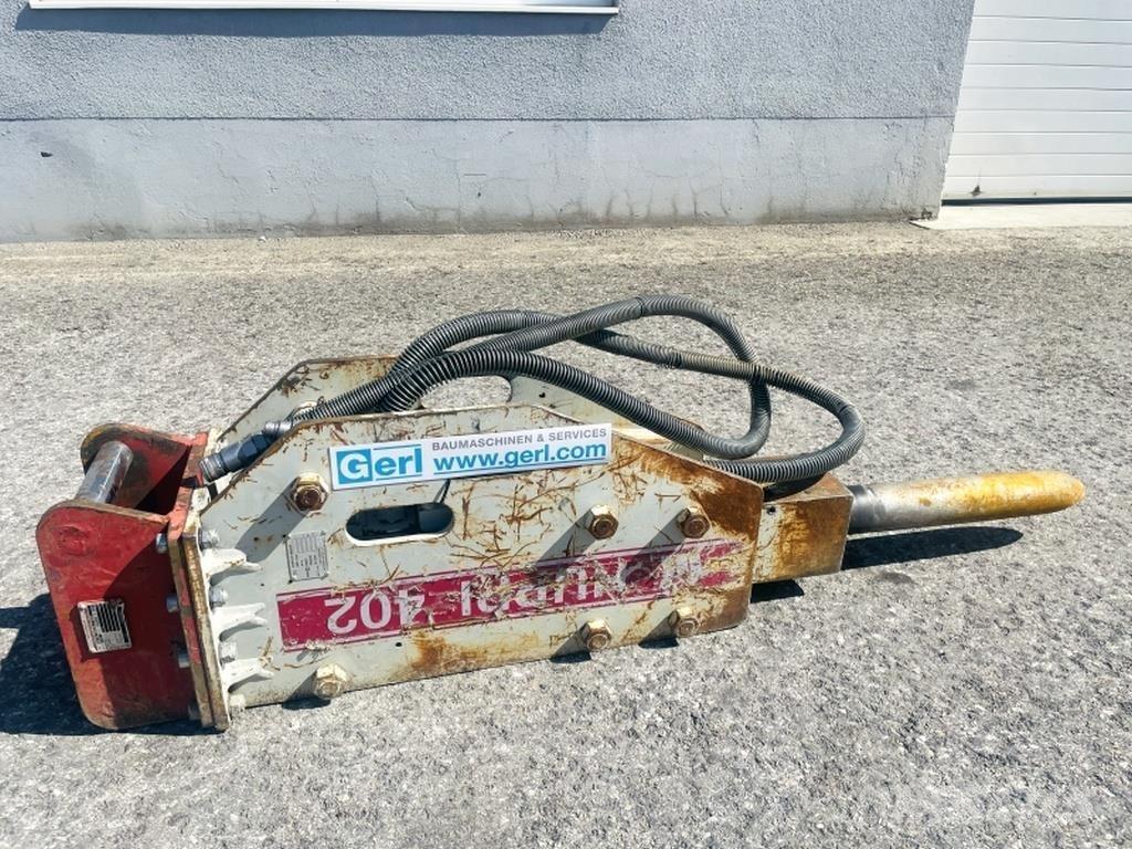  Huppi 402 TOKU Hydrauliczne młoty do palowania