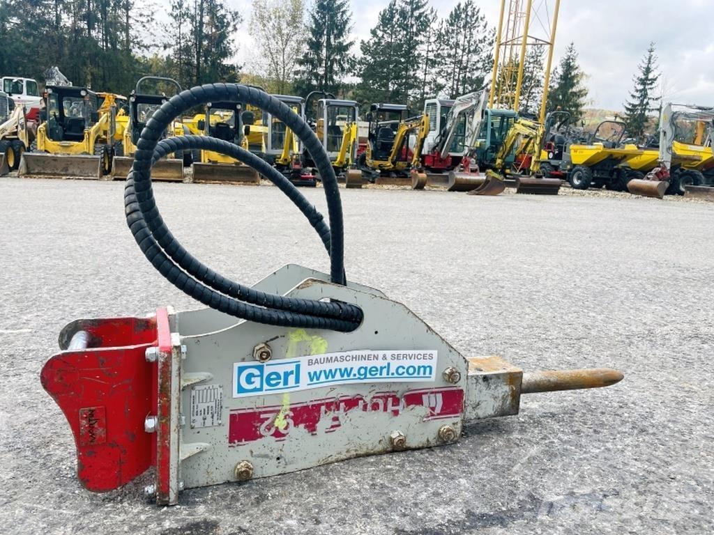  Huppi 92 Hydrauliczne młoty do palowania