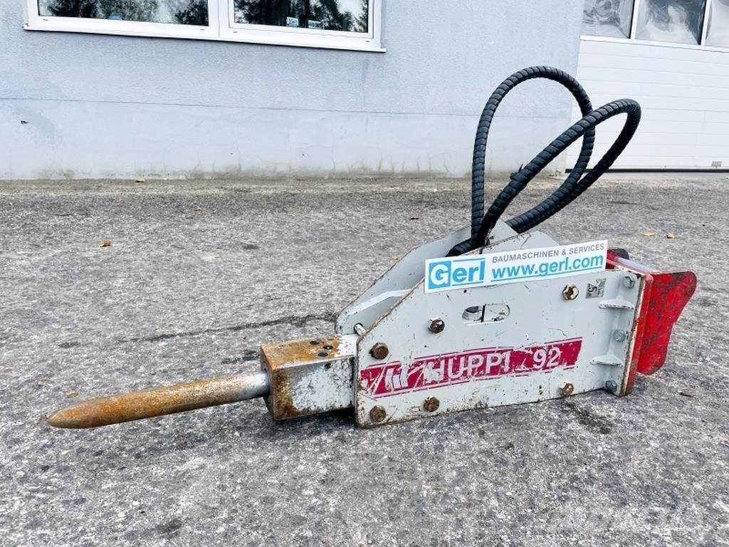  Huppi 92 Hydrauliczne młoty do palowania