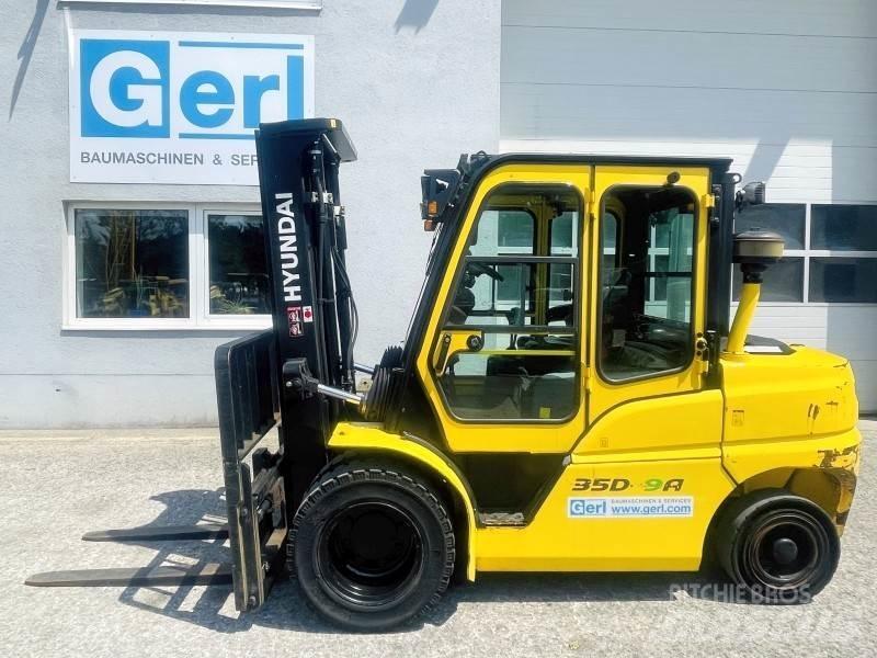 Hyundai 35D-9A Wózki Diesla