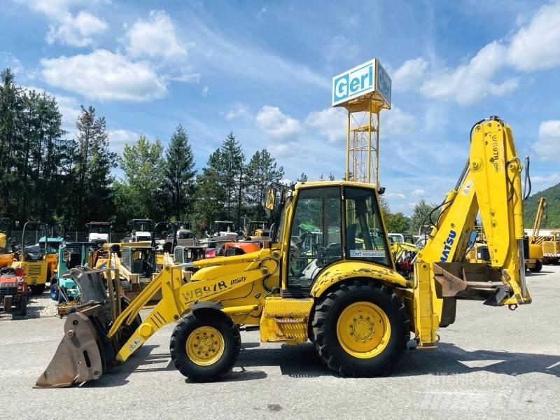 Komatsu WB97R-2 Koparko-ładowarki