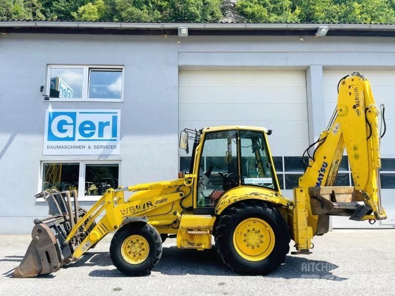 Komatsu WB97R-2 Koparko-ładowarki