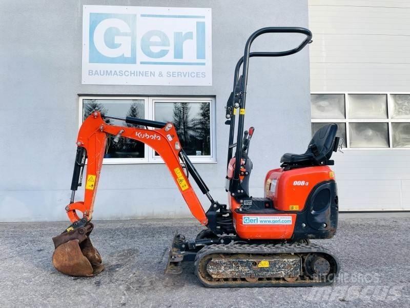 Kubota K008-3 Minikoparki
