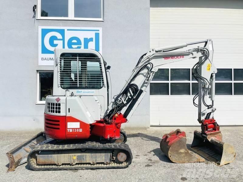 Takeuchi TB138FR Minikoparki