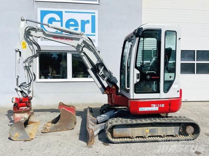 Takeuchi TB138FR Minikoparki