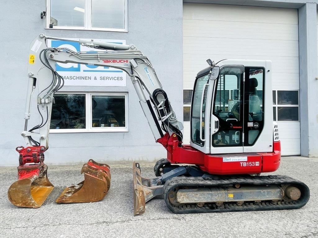 Takeuchi TB153FR Minikoparki
