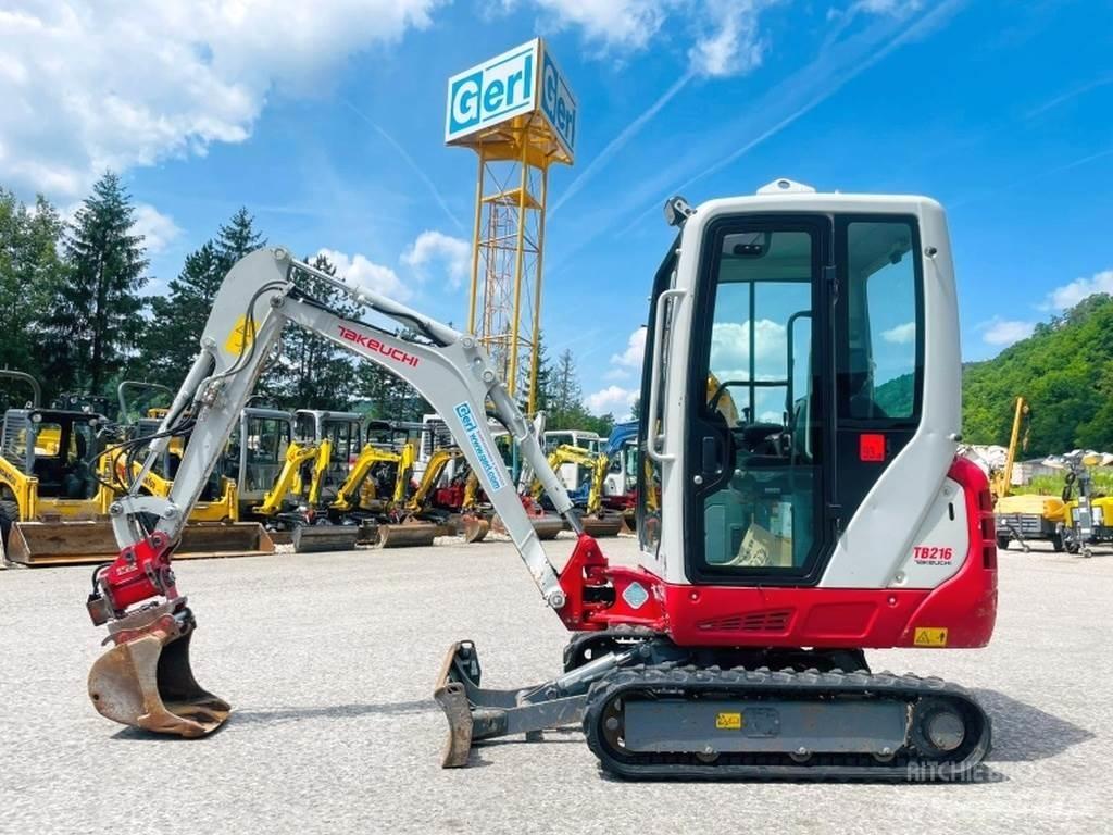 Takeuchi TB216 Minikoparki