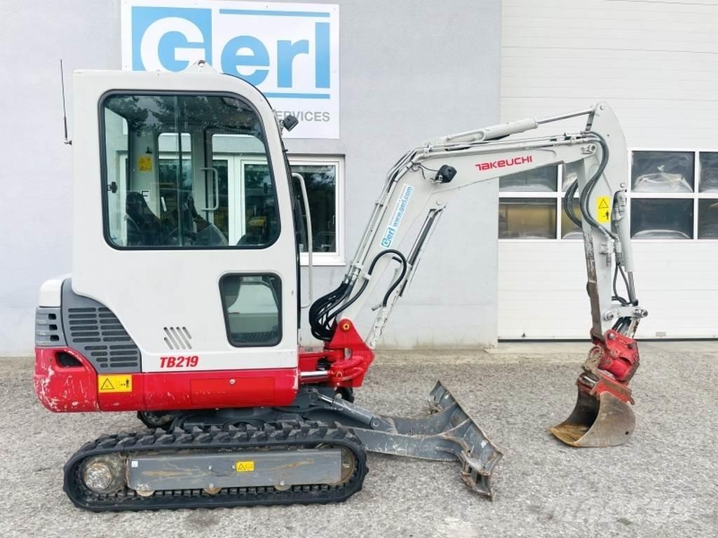 Takeuchi TB219 Minikoparki
