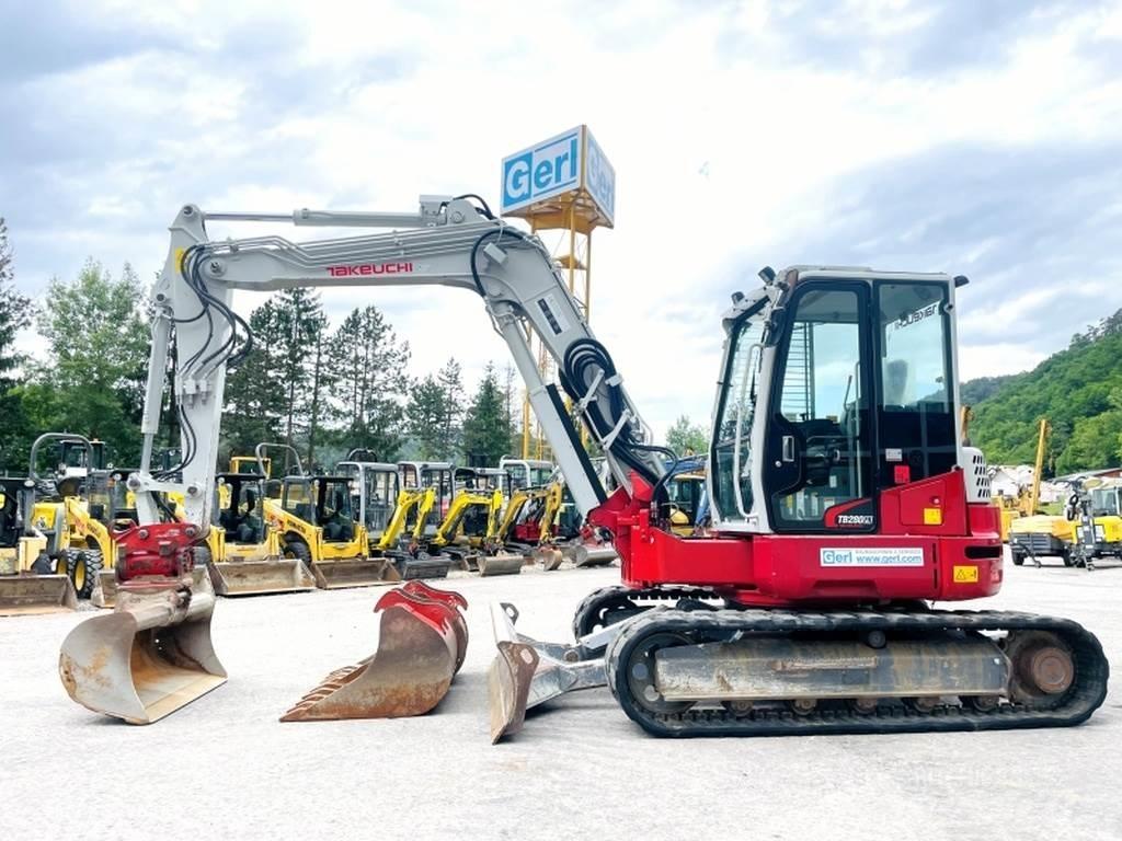 Takeuchi TB280FR Minikoparki