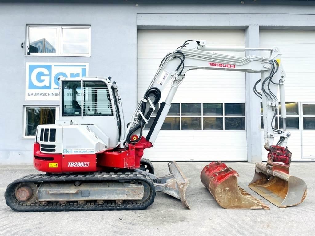 Takeuchi TB280FR Minikoparki