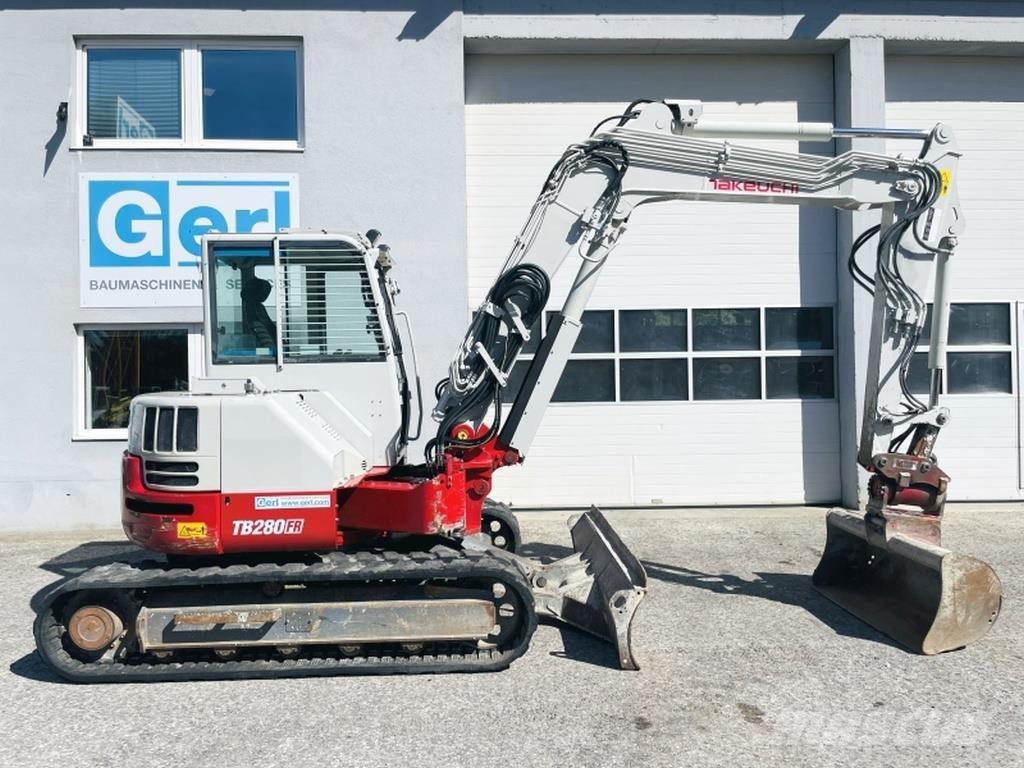 Takeuchi TB280FR Minikoparki