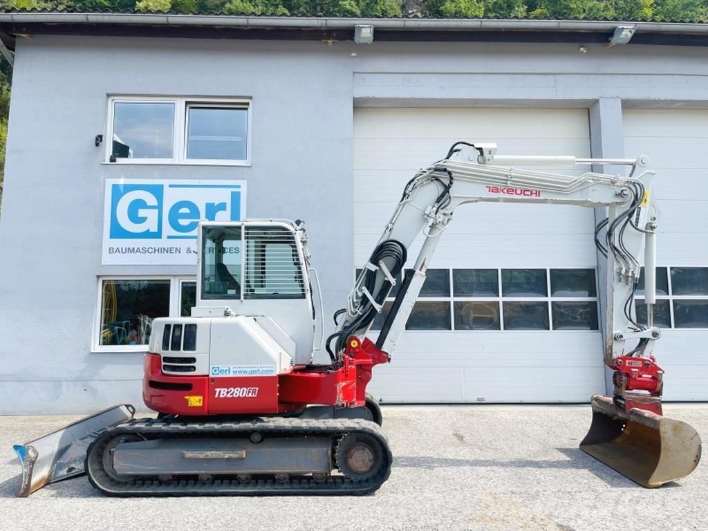 Takeuchi TB280FR Minikoparki