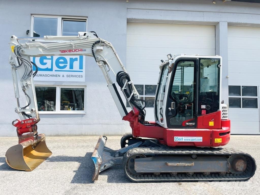 Takeuchi TB280FR Minikoparki