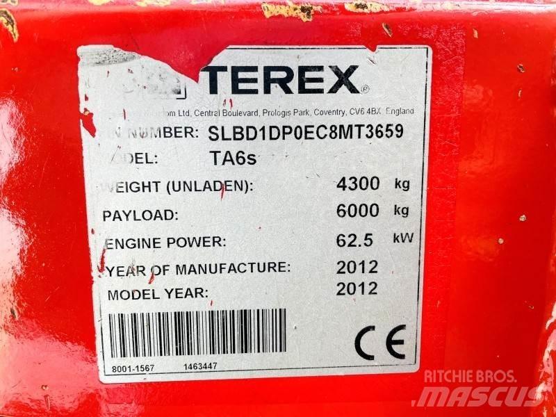 Terex TA6s Wozidła kolebkowe