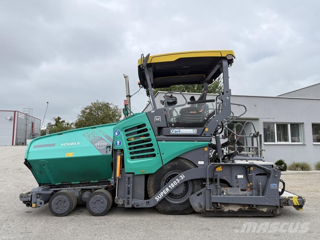 Vögele Super 1803-3i Rozściełacze do asfaltu