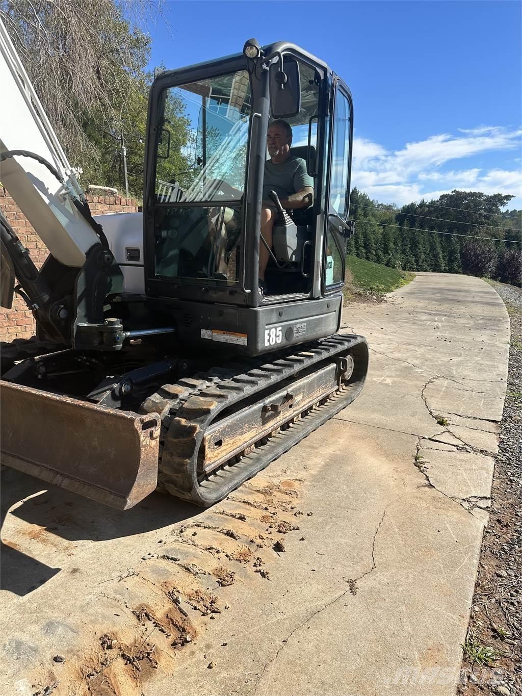 Bobcat E85 Koparki gąsienicowe