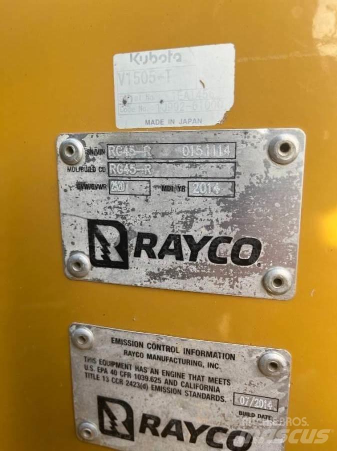 Rayco RG45-R Maszyny leśne - Inne