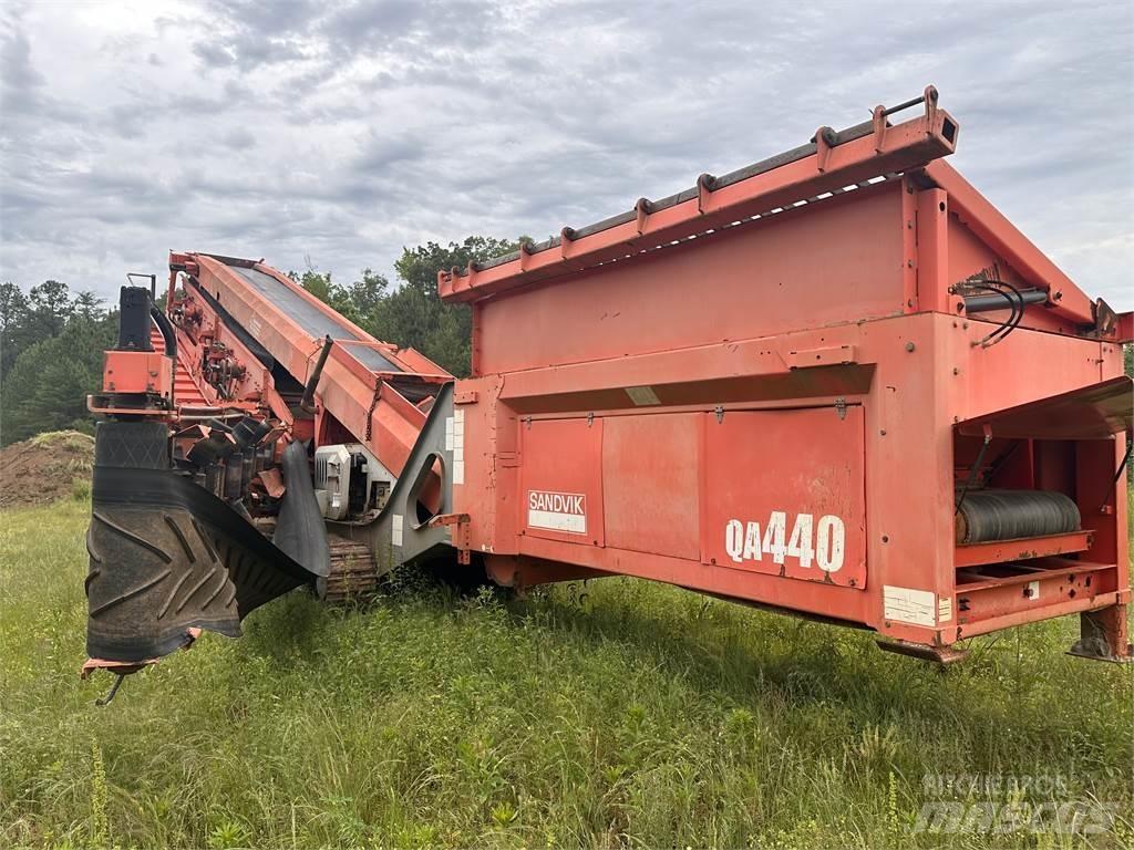 Sandvik QA440 Przesiewacze