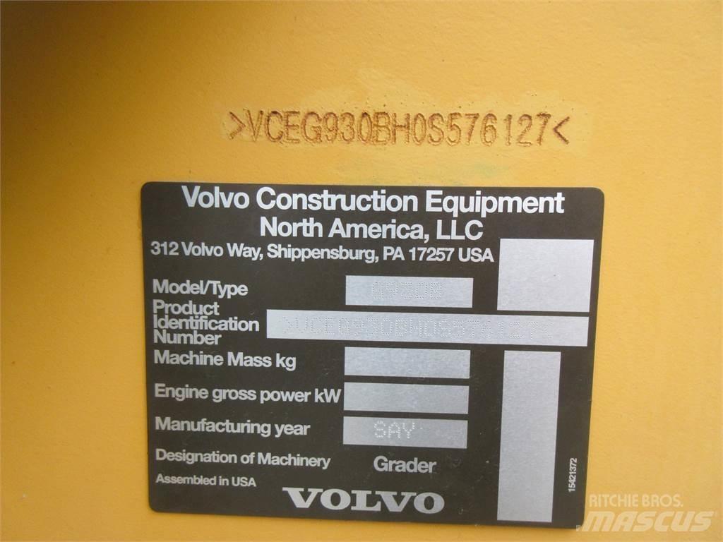 Volvo G930B Równiarki