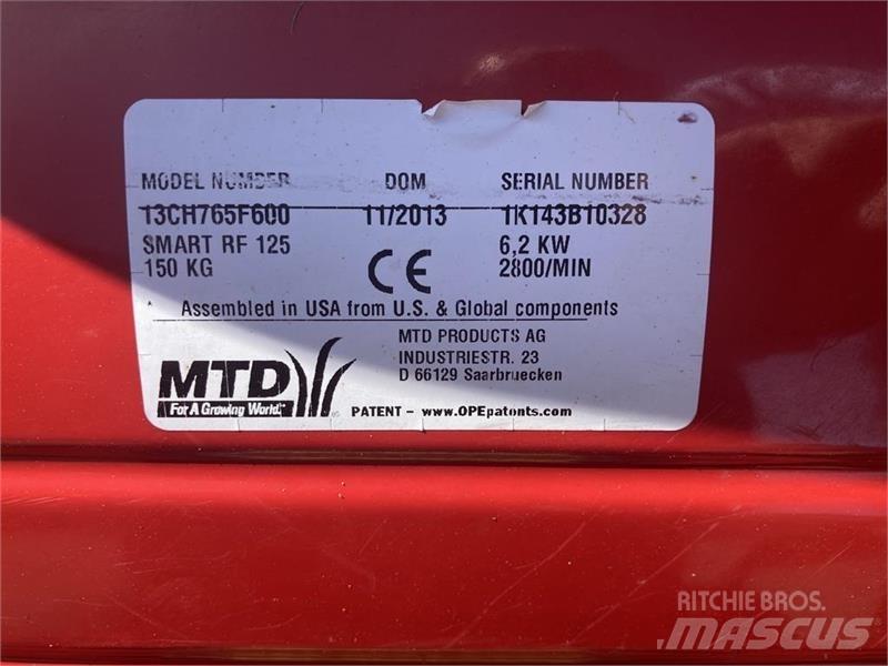 MTD RF 125 Mikrociągniki