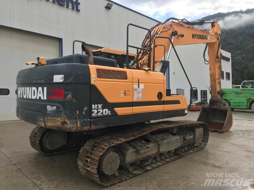 Hyundai HX220L Koparki gąsienicowe