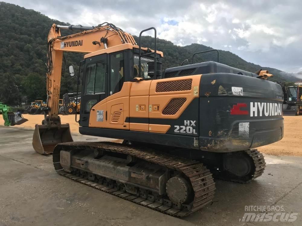 Hyundai HX220L Koparki gąsienicowe