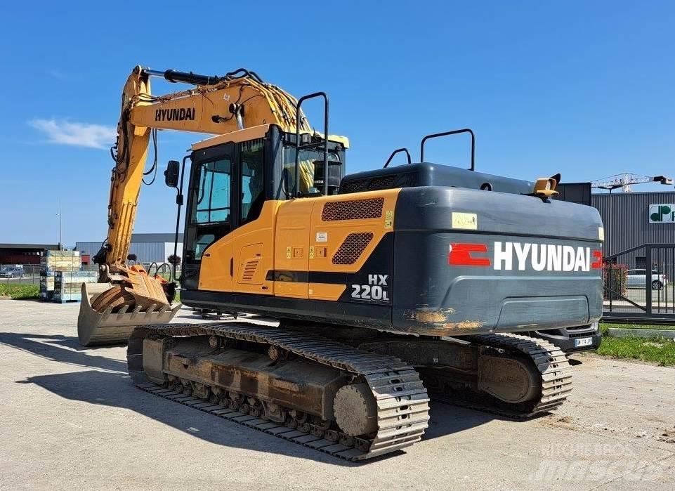 Hyundai HX220L Koparki gąsienicowe