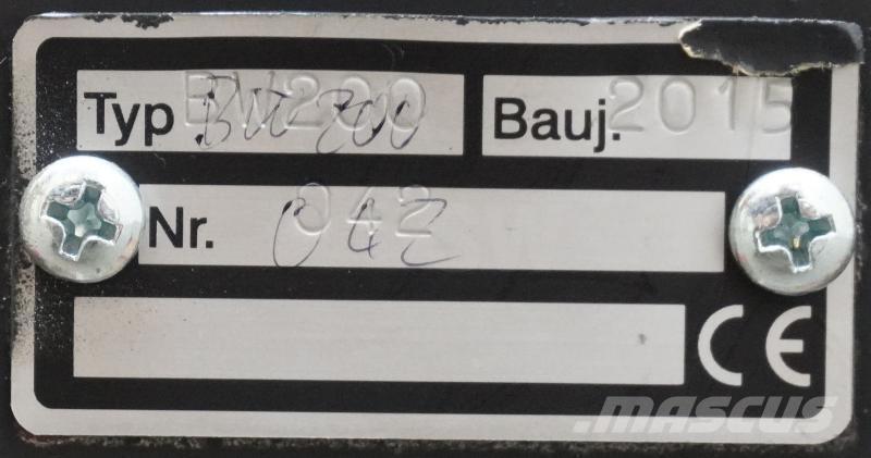 Gruma BW200 Osprzęt i komponenty - inne