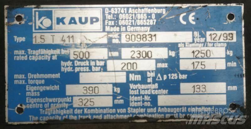 Kaup 1,5T411 Osprzęt i komponenty - inne