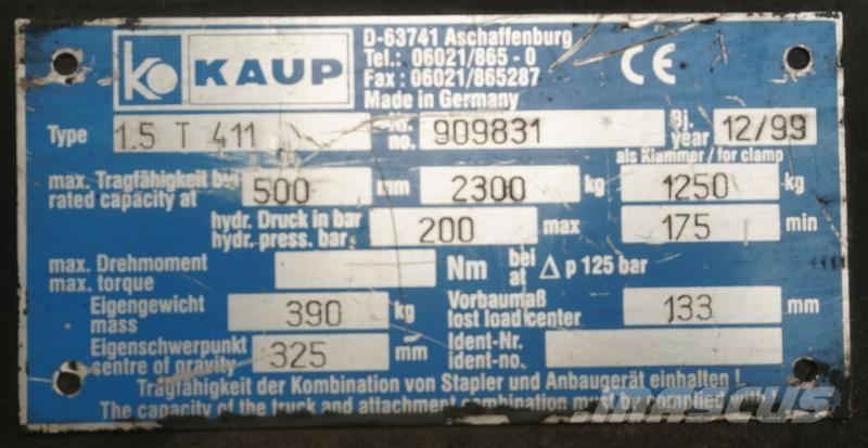 Kaup 1,5T411 Osprzęt i komponenty - inne