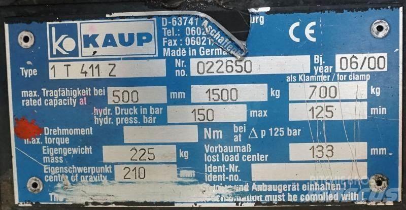 Kaup 1T411Z Osprzęt i komponenty - inne