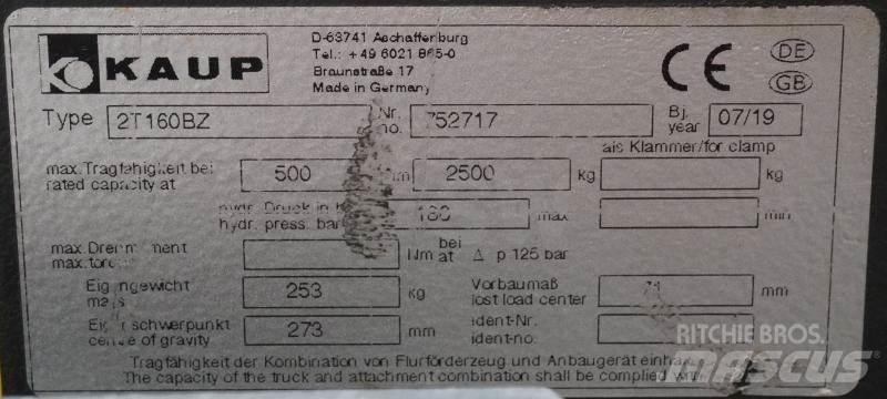 Kaup 2T160BZ Osprzęt i komponenty - inne