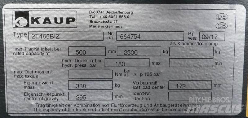 Kaup 2T466BIZ Osprzęt i komponenty - inne