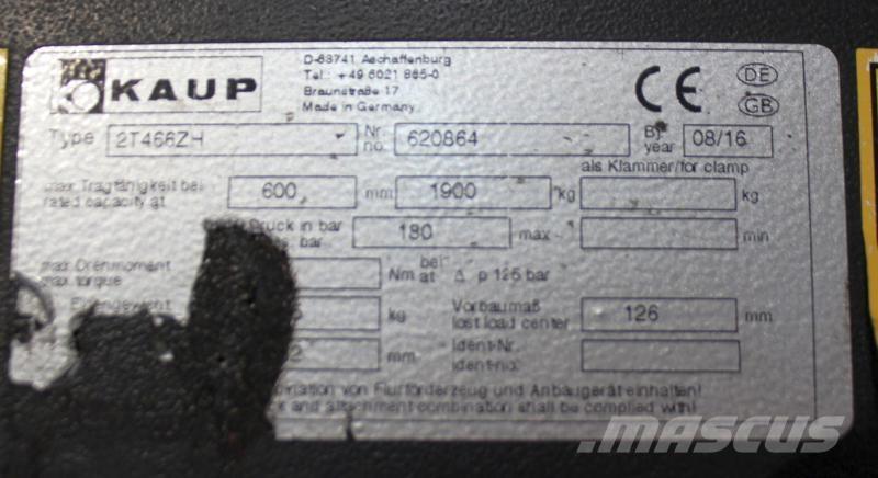 Kaup 2T466ZH Osprzęt i komponenty - inne