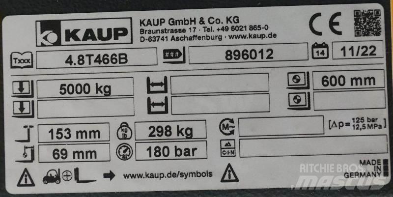 Kaup 4,8T466B Osprzęt i komponenty - inne