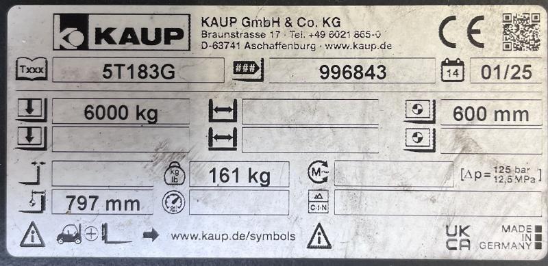 Kaup 5T183G Osprzęt i komponenty - inne