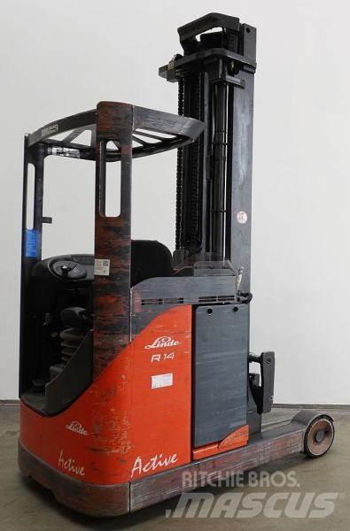 Linde R 14 115 Wózki widłowe wysokiego składowania