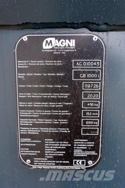 Magni 1000 L Magazynowanie - Inne