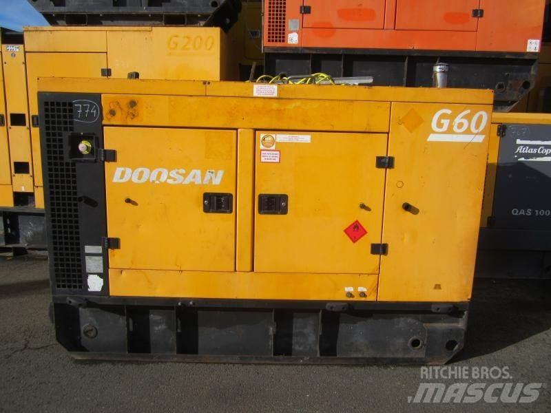 Doosan G60 Agregaty prądotwórcze Diesla