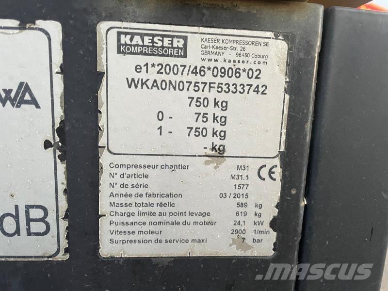 Kaeser M31 Agregaty prądotwórcze Diesla