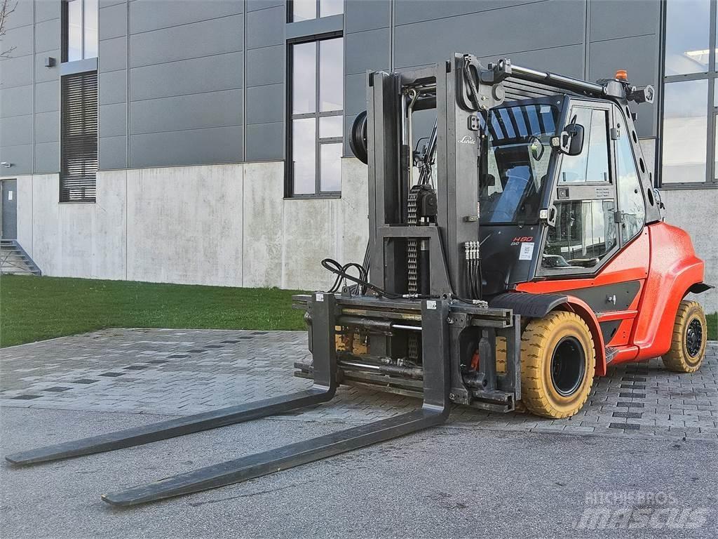 Linde H 80T-03/900 Wózki LPG
