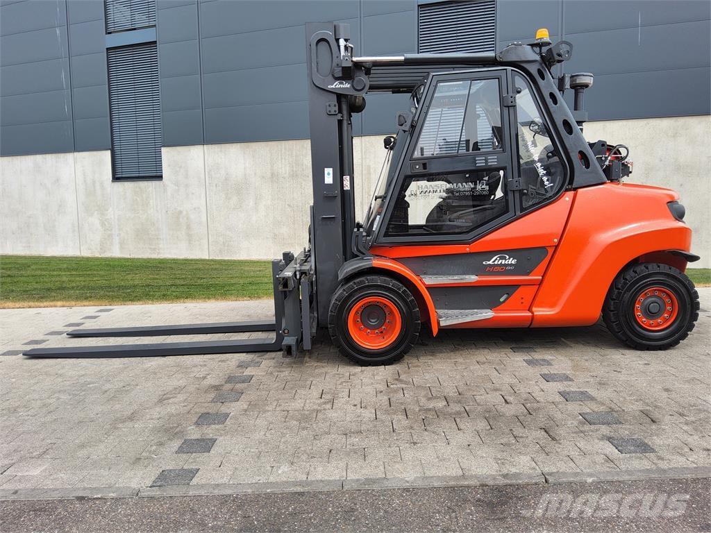 Linde H 80T/900/396 Wózki LPG