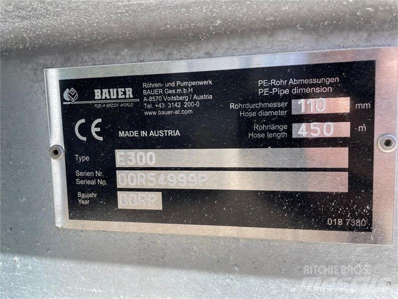 Bauer E 300 Systemy nawadniające