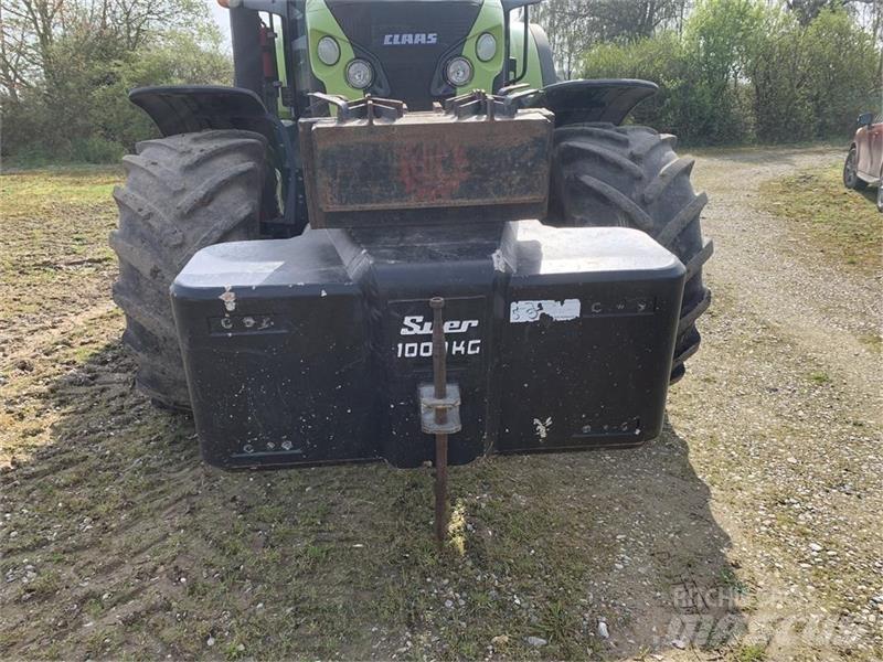  Suer 1000 kg. Przednie obciążniki